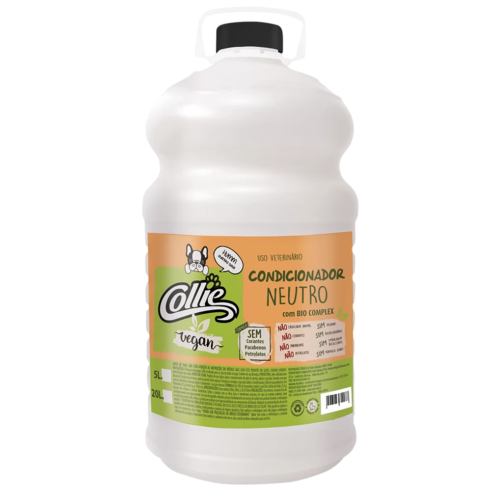 Condicionador Neutro Collie Vegan 5 Litros